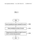 Method and a digital broadcast receiver for providing a list of records diagram and image