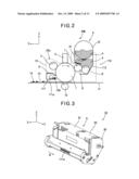 Developer storing apparatus, image forming unit and image forming apparatus diagram and image