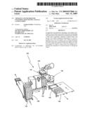 Apparatus and method for unloading trays having a pallet layer loaded diagram and image