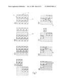 Apparatus and method for unloading trays having a pallet layer loaded diagram and image