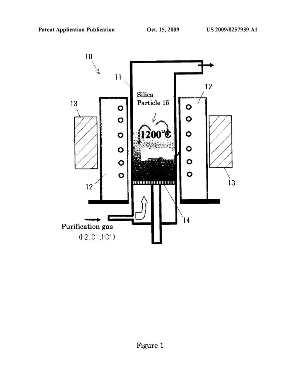 METHOD FOR PURIFICATION OF SILICA PARTICLES, PURIFIER, AND PURIFIED SILICA PARTICLES - diagram, schematic, and image 02