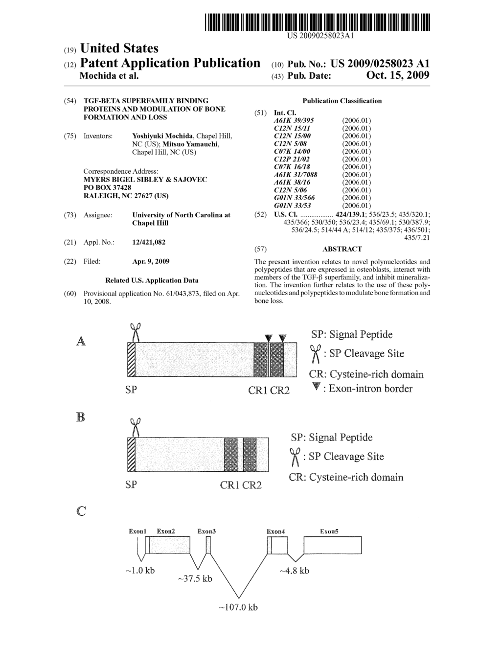 TGF-BETA SUPERFAMILY BINDING PROTEINS AND MODULATION OF BONE FORMATION AND LOSS - diagram, schematic, and image 01