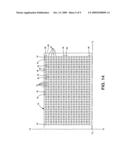 Array of nozzles for extruding multiple cellulose fibers diagram and image