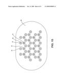 Array of nozzles for extruding multiple cellulose fibers diagram and image