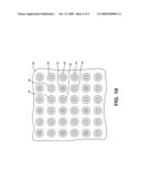 Array of nozzles for extruding multiple cellulose fibers diagram and image