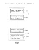 METHOD FOR PATTERNING A COVERING MATERIAL BY USING HIGH-POWER EXCITING BEAM diagram and image