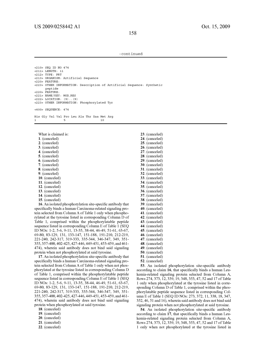 Reagents for the detection of protein phosphorylation in carcinoma signaling pathways - diagram, schematic, and image 211