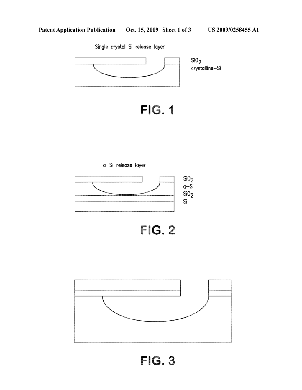 METHOD OF MINIMIZING BEAM BENDING OF MEMS DEVICE BY REDUCING THE INTERFACIAL BONDING STRENGTH BETWEEN SACRIFICIAL LAYER AND MEMS STRUCTURE - diagram, schematic, and image 02