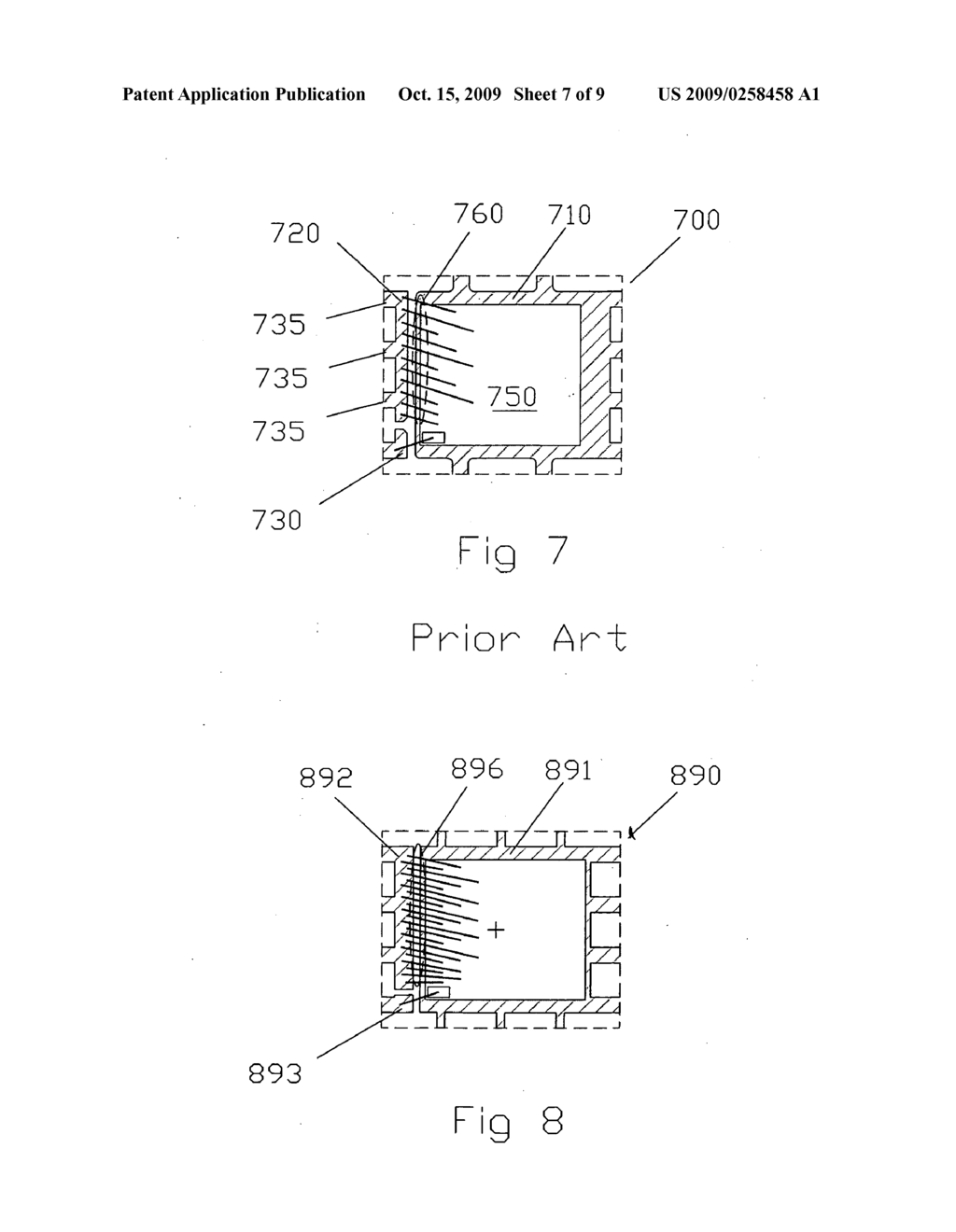 DFN semiconductor package having reduced electrical resistance - diagram, schematic, and image 08