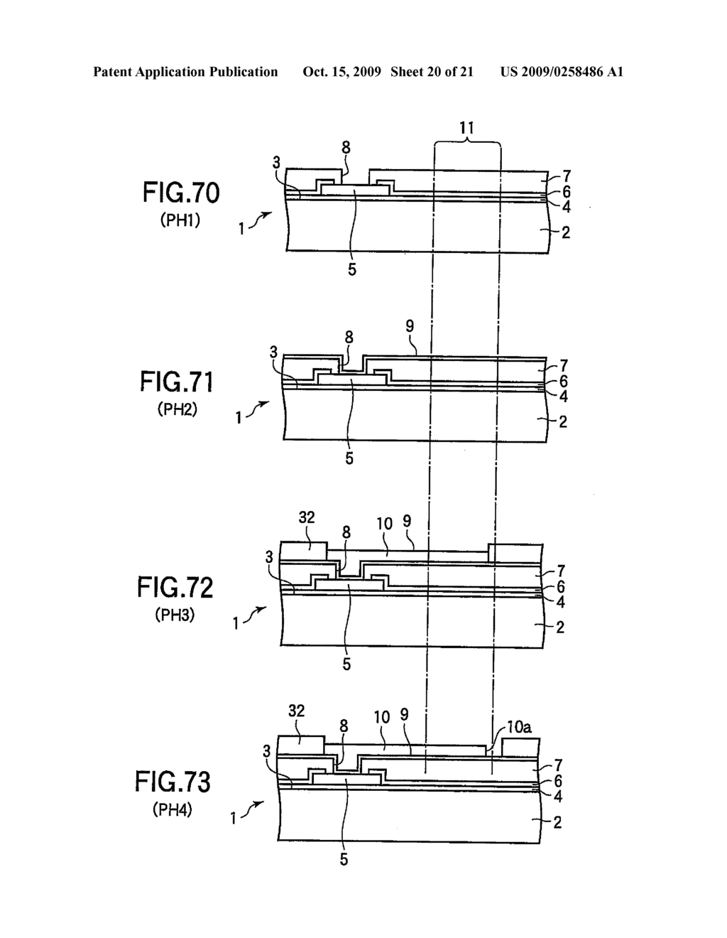 SEMICONDUCTOR DEVICE FABRICATION METHOD - diagram, schematic, and image 21