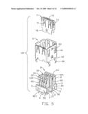 Electrical connector with improved contact arrangement diagram and image