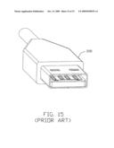 Electrical connector with improved contact arrangement diagram and image