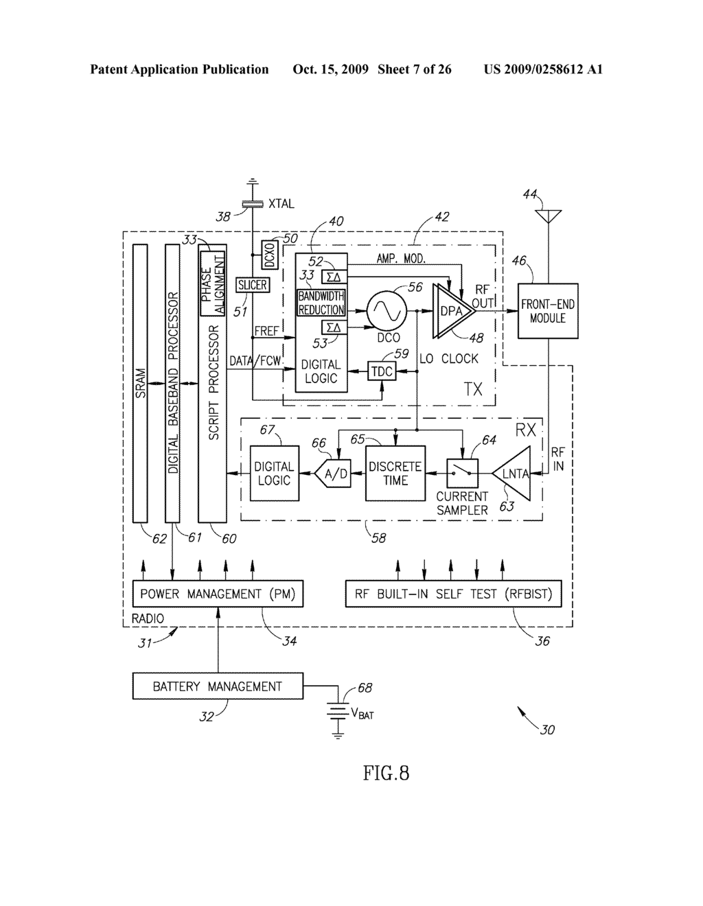 BANDWIDTH REDUCTION MECHANISM FOR POLAR MODULATION - diagram, schematic, and image 08