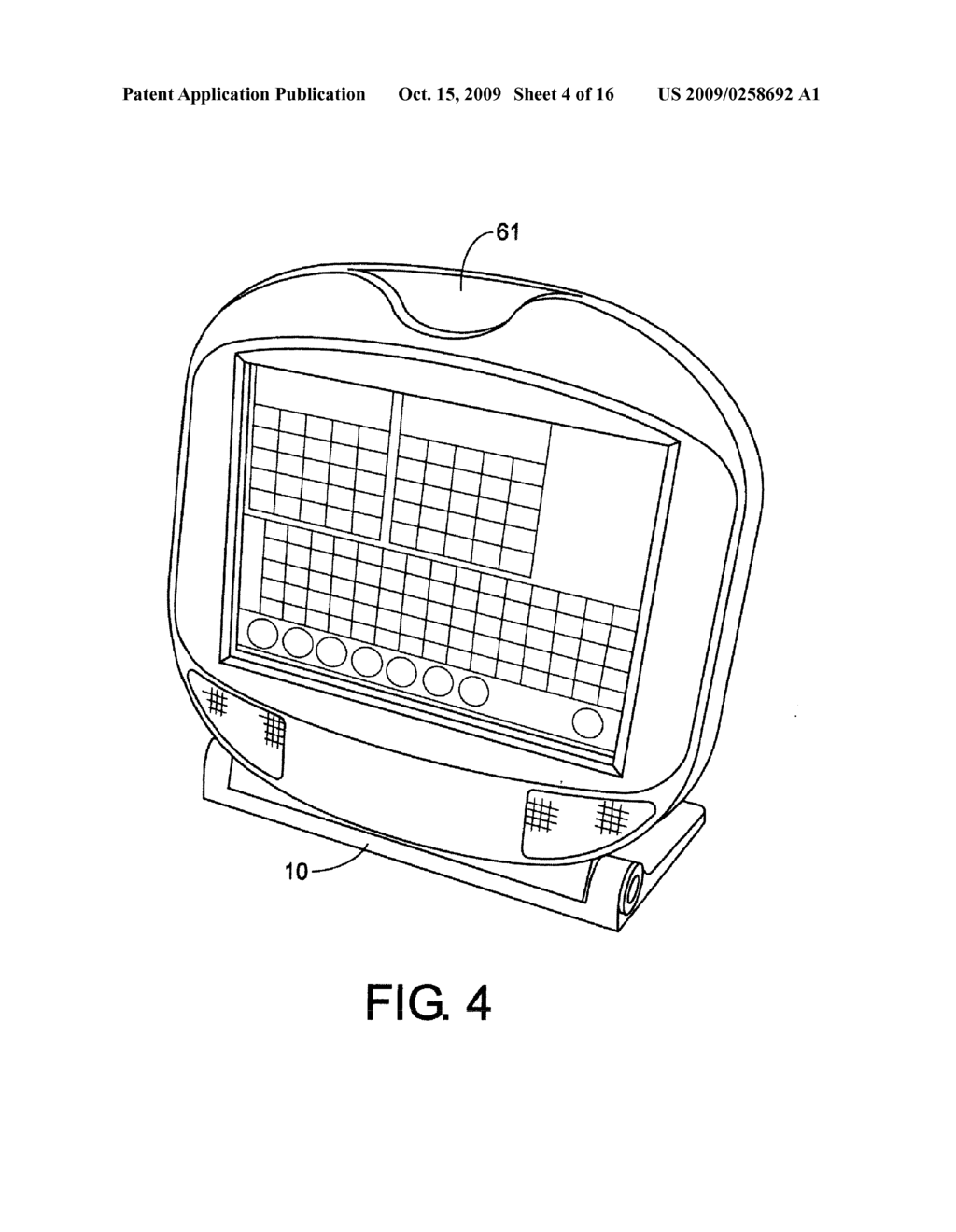 METHOD FOR PLAYING A GAME OF CHANCE WITH A WIRELESS ELECTRONIC GAMING UNIT - diagram, schematic, and image 05