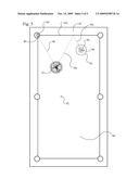 Billiards Shot Training Device and Method diagram and image