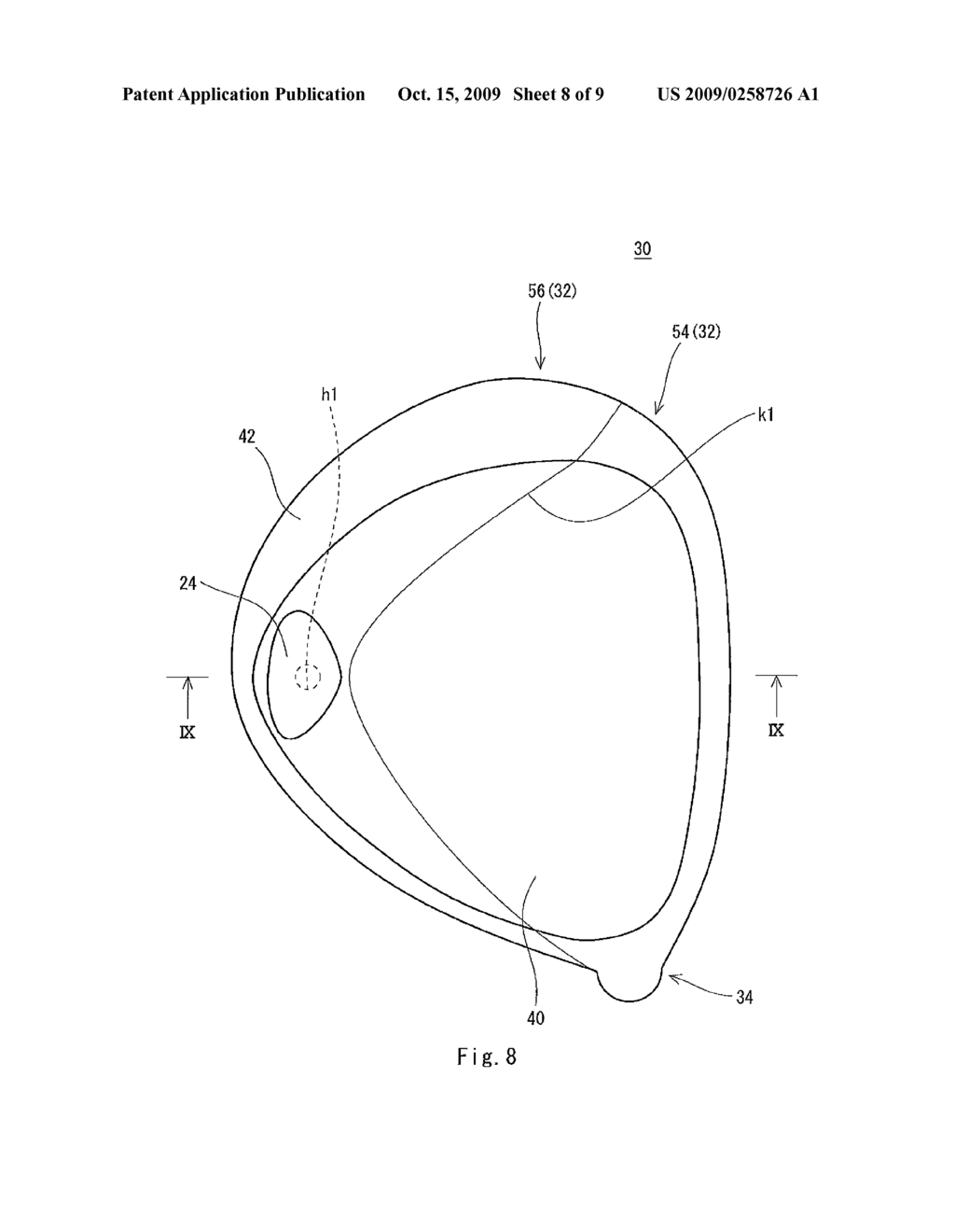 GOLF CLUB HEAD - diagram, schematic, and image 09