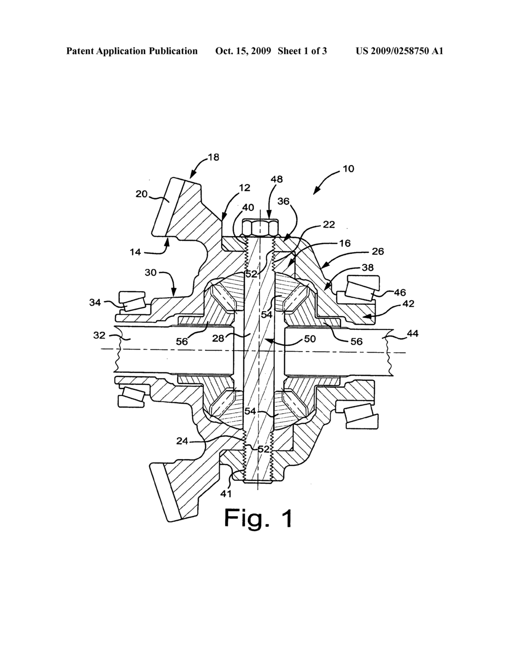 Vehicle differential - diagram, schematic, and image 02