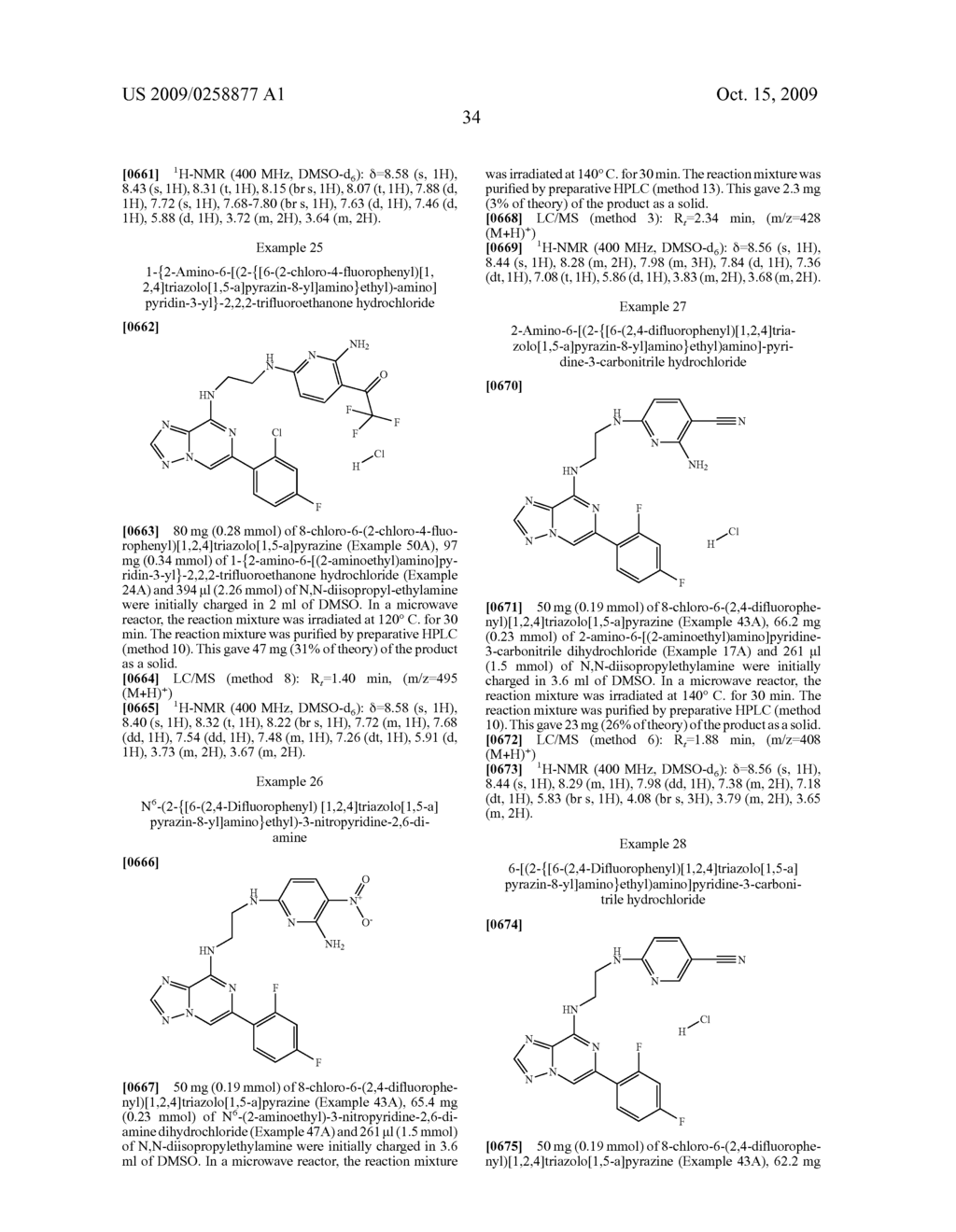 TRIAZOLOTRIAZINES AND TRIAZOLOPYRAZINES AND THEIR USE - diagram, schematic, and image 35
