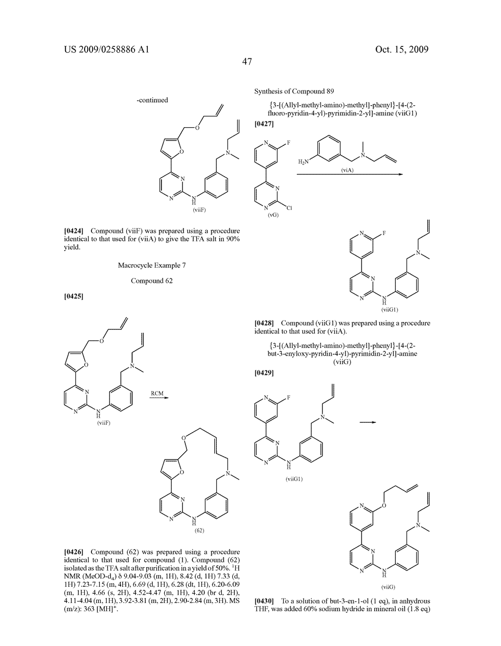 HETEROALKYL LINKED PYRIMIDINE DERIVATIVES - diagram, schematic, and image 48