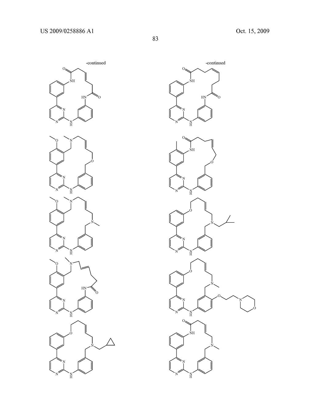 HETEROALKYL LINKED PYRIMIDINE DERIVATIVES - diagram, schematic, and image 84