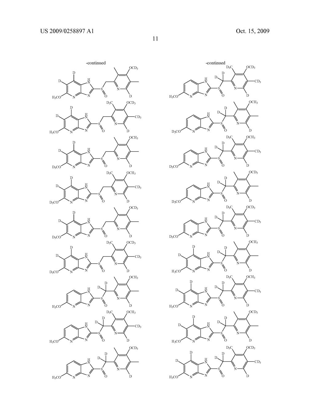 Substituted benzimidazoles - diagram, schematic, and image 12