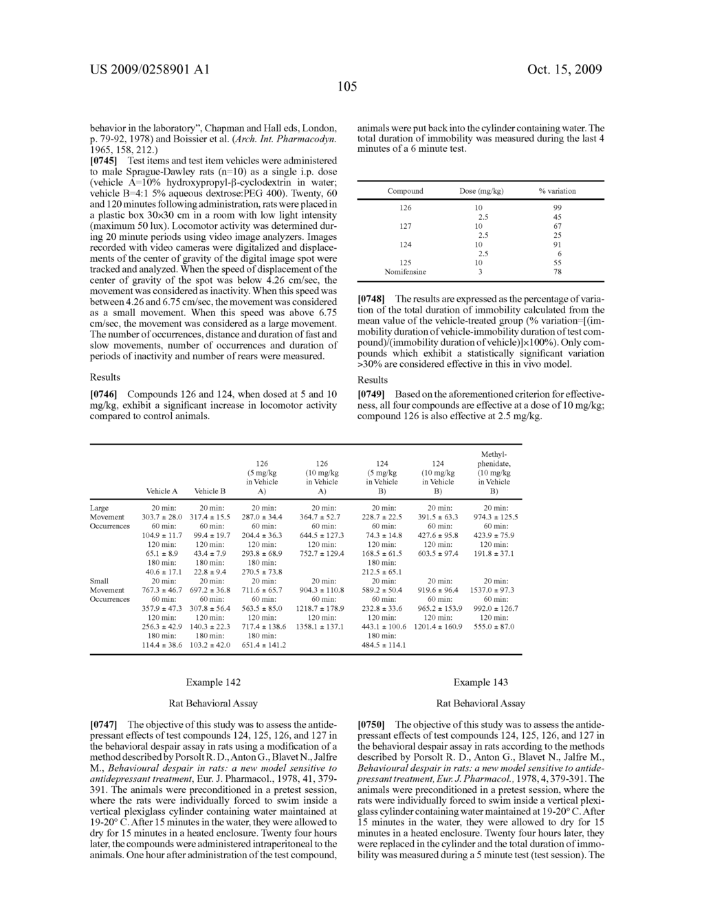 LIGANDS FOR MONOAMINE RECEPTORS AND TRANSPORTERS, AND METHODS OF USE THEREOF - diagram, schematic, and image 107