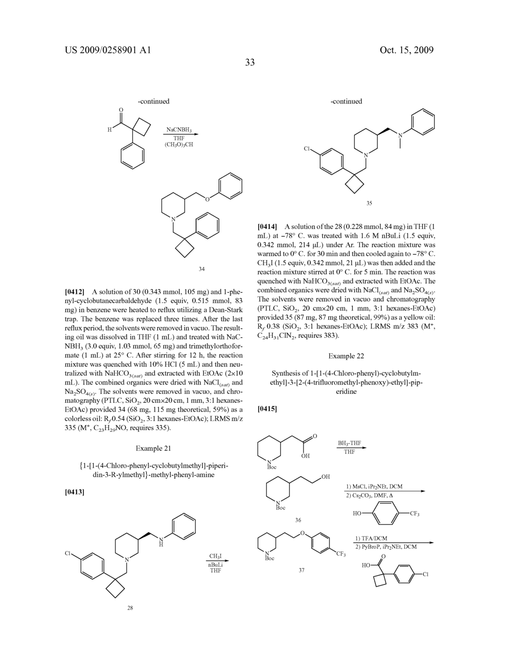 LIGANDS FOR MONOAMINE RECEPTORS AND TRANSPORTERS, AND METHODS OF USE THEREOF - diagram, schematic, and image 35