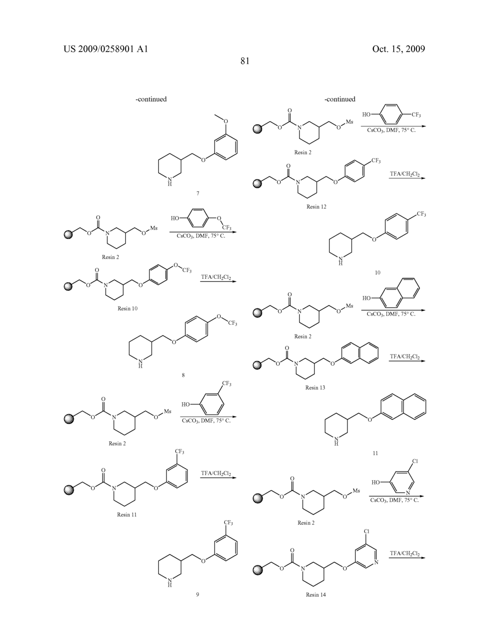 LIGANDS FOR MONOAMINE RECEPTORS AND TRANSPORTERS, AND METHODS OF USE THEREOF - diagram, schematic, and image 83