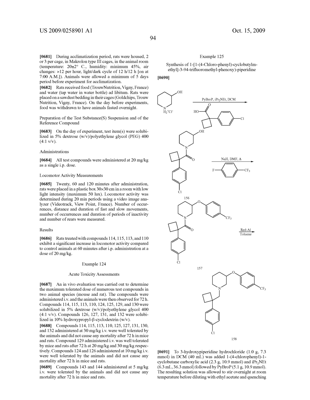 LIGANDS FOR MONOAMINE RECEPTORS AND TRANSPORTERS, AND METHODS OF USE THEREOF - diagram, schematic, and image 96