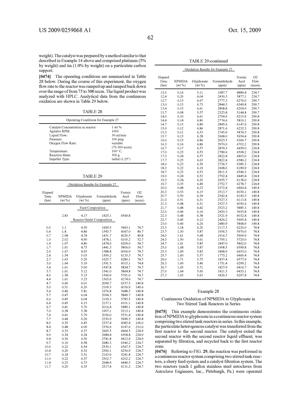 REACTION SYSTEMS FOR MAKING N-(PHOSPHONOMETHYL) GLYCINE COMPOUNDS - diagram, schematic, and image 98