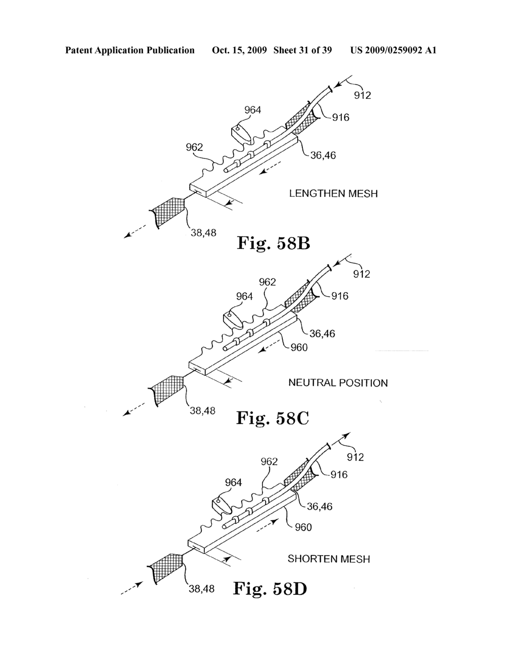 Adjustable Sling and Method of Treating Pelvic Conditions - diagram, schematic, and image 32