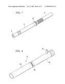 Endoscope cooling device and endoscope system diagram and image