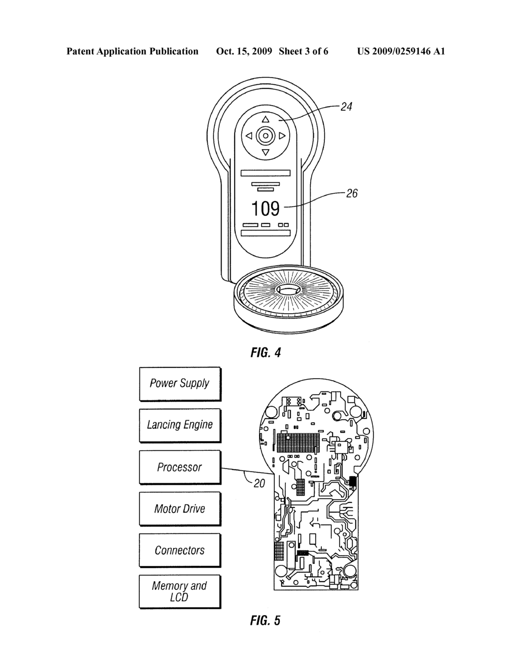 Method and apparatus for analyte detecting device - diagram, schematic, and image 04