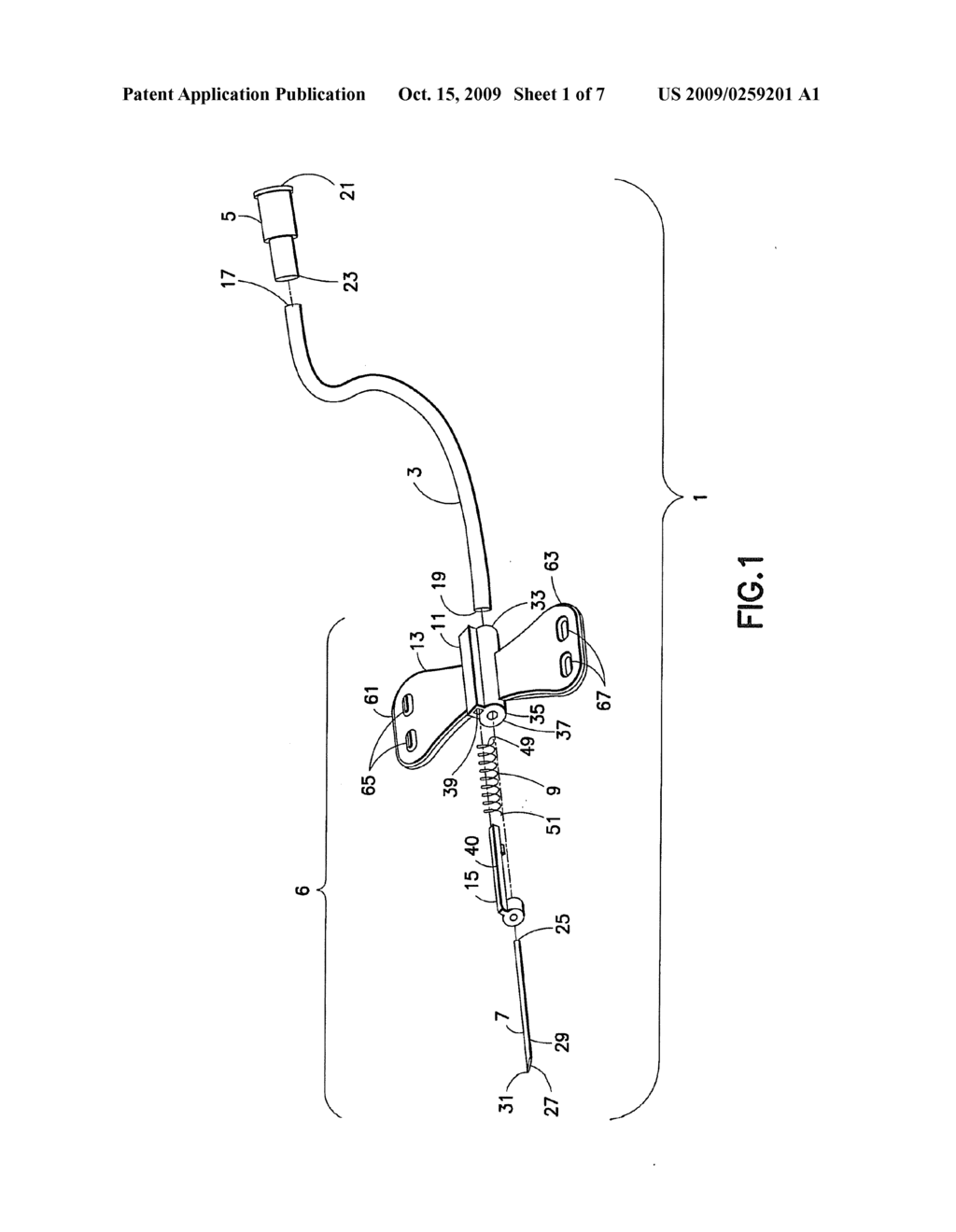 Flash Activated Passive Shielding Needle Assembly - diagram, schematic, and image 02