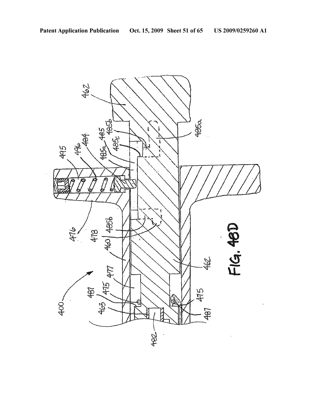 METHOD AND APPARATUS FOR THE TREATMENT OF THE INTERVERTEBRAL DISC ANNULUS - diagram, schematic, and image 52