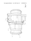 AIR FLOW METER FOR AN AUTOMOBILE diagram and image