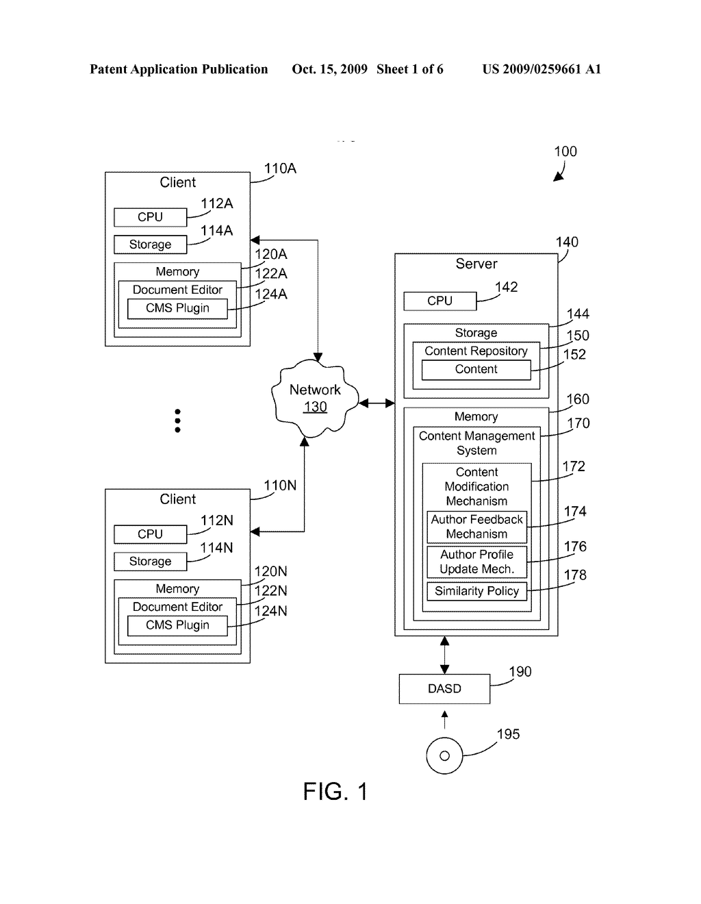 Controlling Modification of Components in a Content Management System - diagram, schematic, and image 02