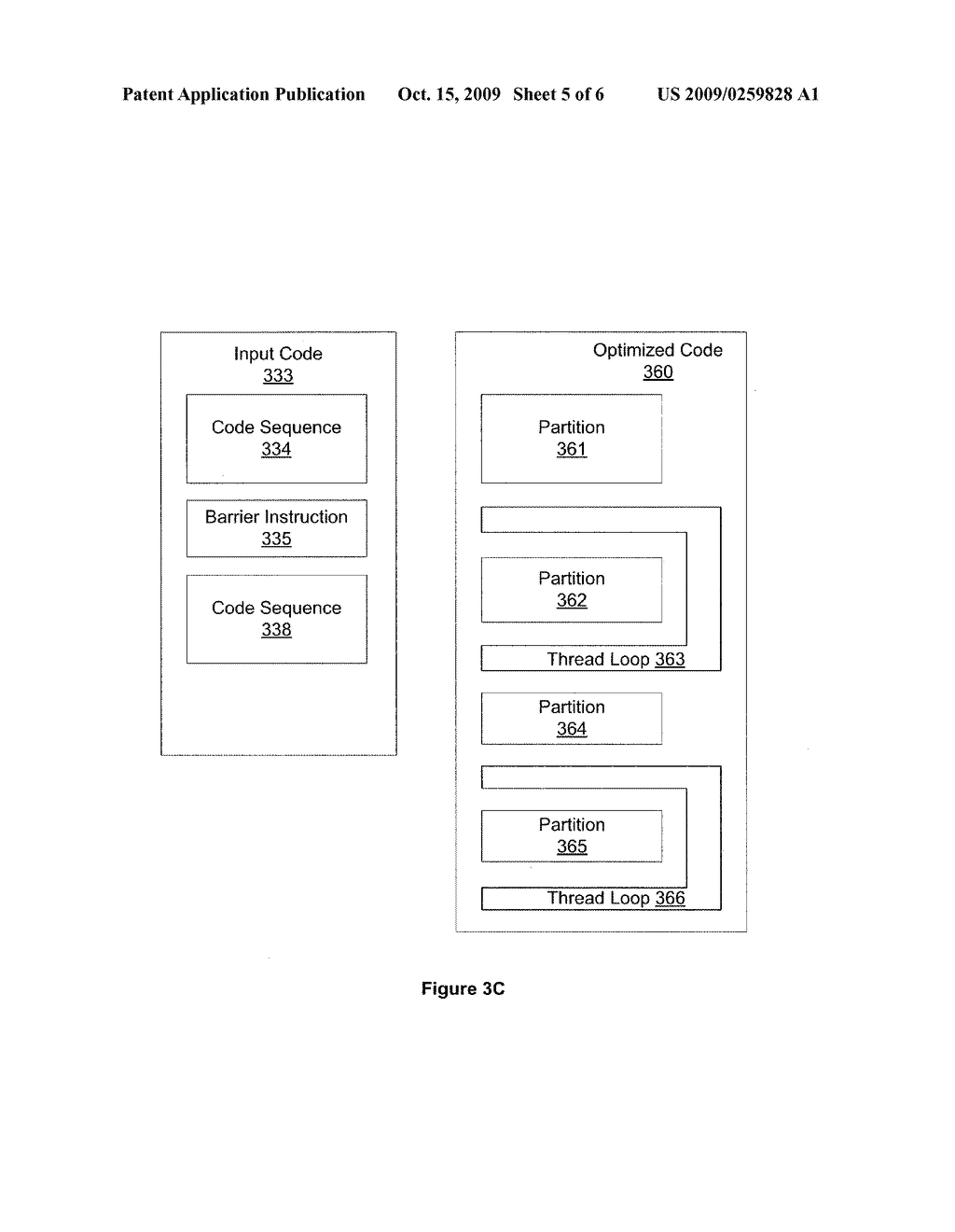 EXECUTION OF RETARGETTED GRAPHICS PROCESSOR ACCELERATED CODE BY A GENERAL PURPOSE PROCESSOR - diagram, schematic, and image 06