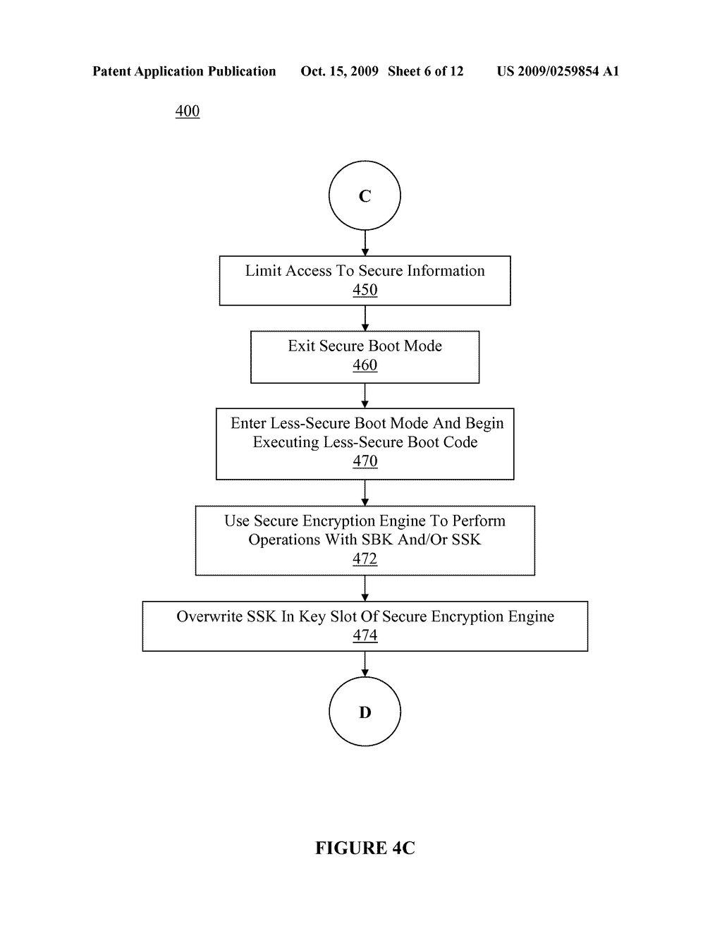 METHOD AND SYSTEM FOR IMPLEMENTING A SECURE CHAIN OF TRUST - diagram, schematic, and image 07