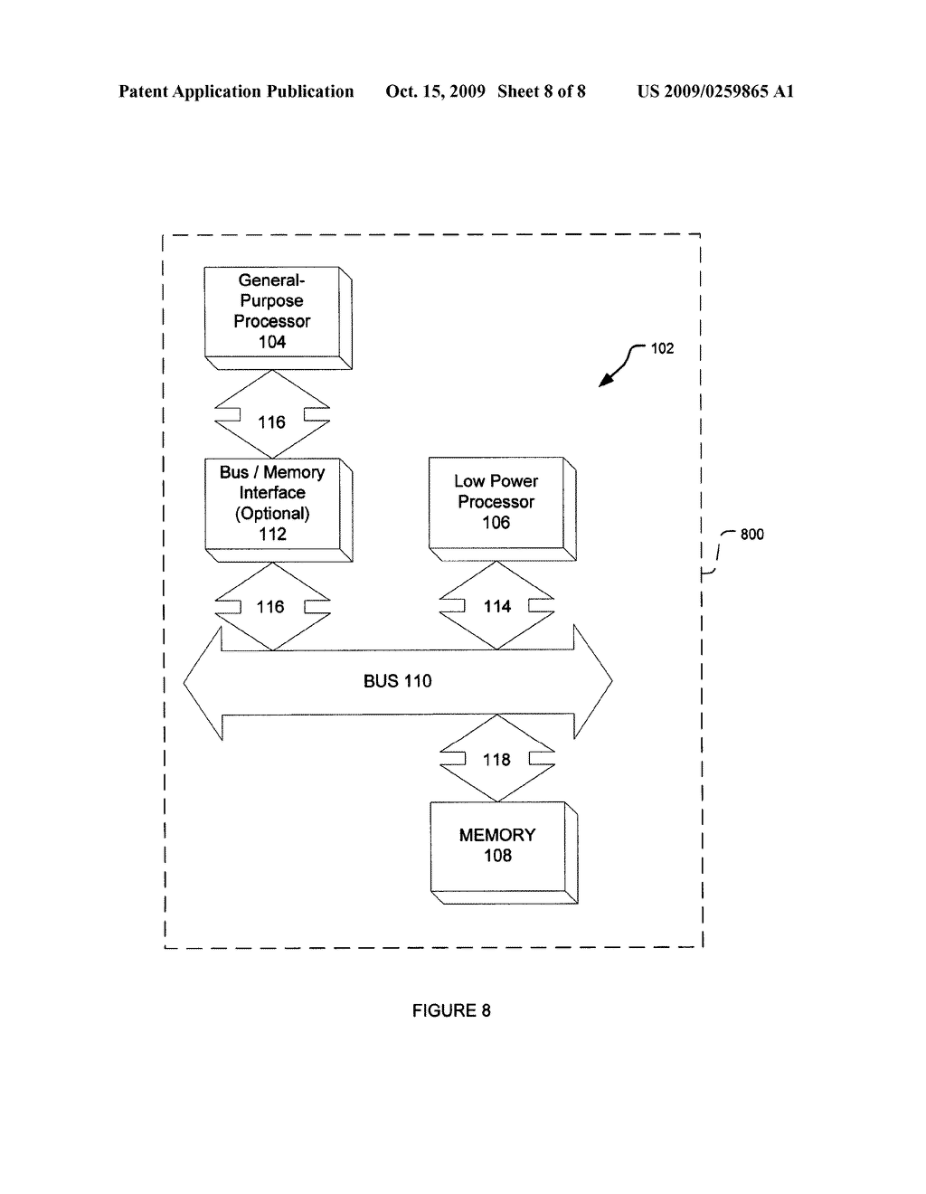 Power Management Using At Least One Of A Special Purpose Processor And Motion Sensing - diagram, schematic, and image 09