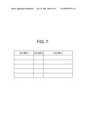 TABLE GENERATING METHOD AND TABLE GENERATING APPARATUS diagram and image