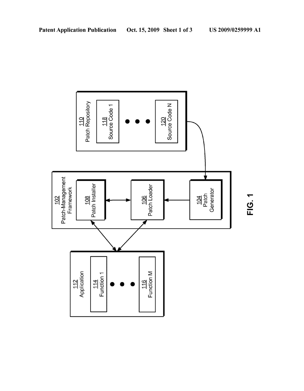 METHOD AND SYSTEM FOR APPLYING A PATCH DURING APPLICATION EXECUTION - diagram, schematic, and image 02