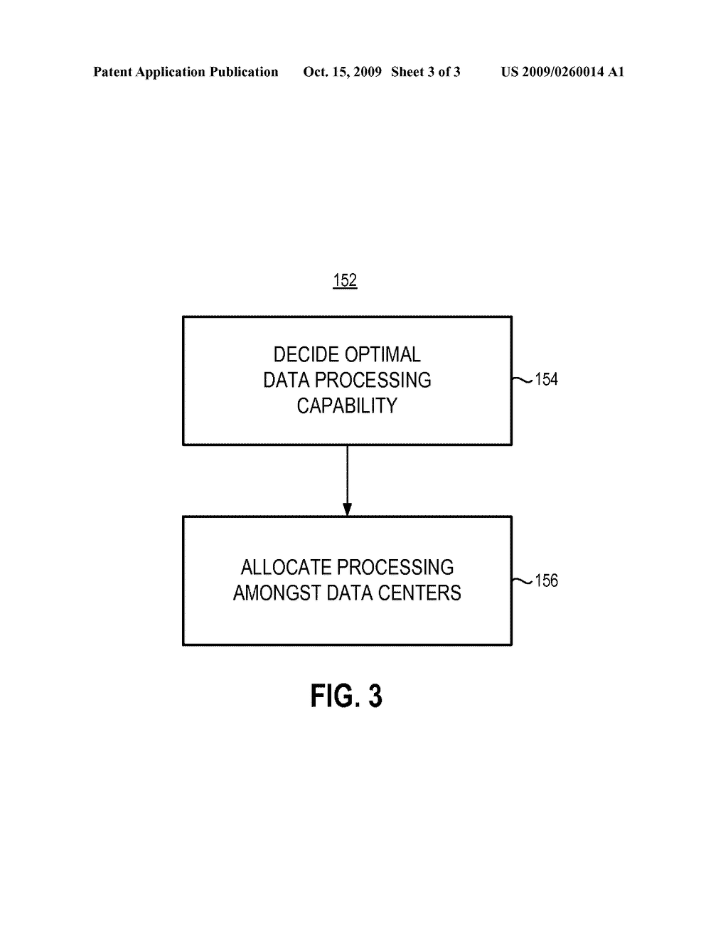 APPARATUS, AND ASSOCIATED METHOD, FOR ALLOCATING PROCESSING AMONGST DATA CENTERS - diagram, schematic, and image 04