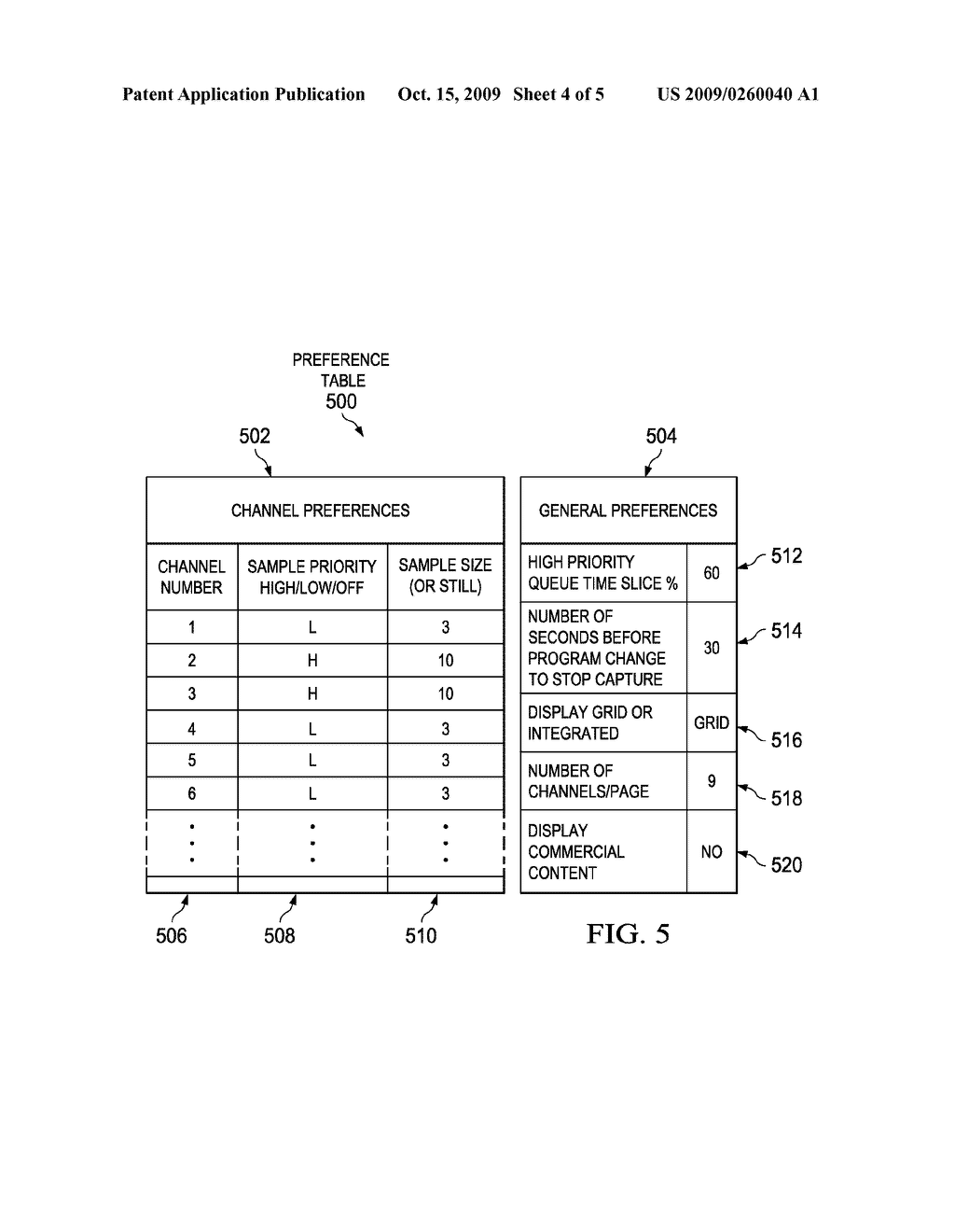 PROVIDING MULTIPLE TELEVISION CHANNEL PREVIEWING OF COMMERCIAL FREE CONTENT - diagram, schematic, and image 05