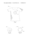 Children s Clothing System Having a Plurality of Clothing Articles and Associated Interchangeable Design Elements diagram and image