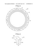 METHOD OF MANUFACTURING COIL FOR STATOR INCORPORATED IN ROTARY ELECTRIC MACHINE diagram and image