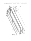 Portable pet portal with three-position flap assembly diagram and image