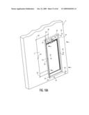 Portable pet portal with three-position flap assembly diagram and image