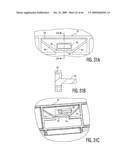 Portable pet portal with three-position flap assembly diagram and image