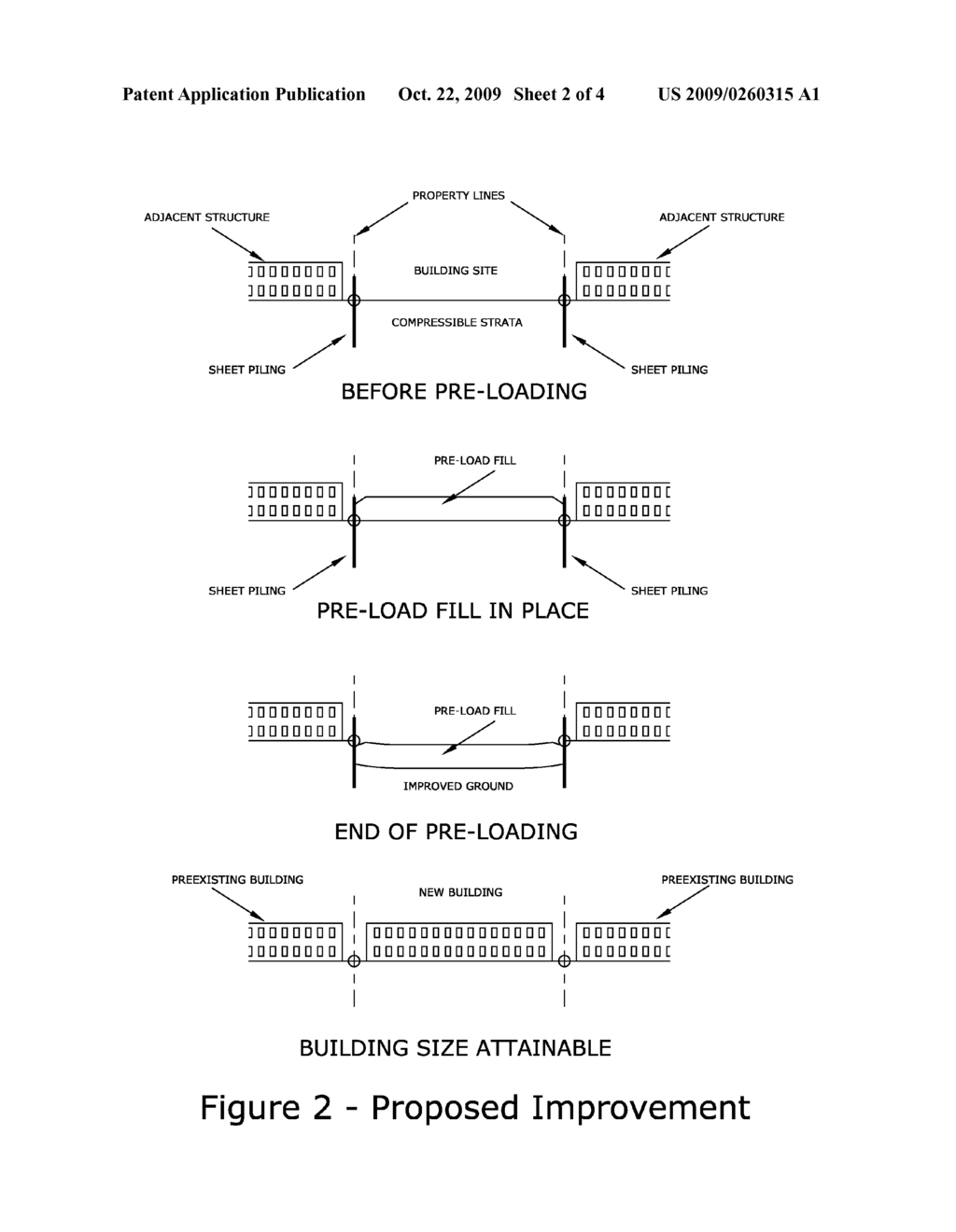 PRE-LOADING OF BUILDING SITES OVER COMPRESSIBLE STRATA - diagram, schematic, and image 03